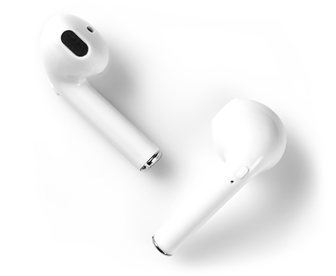 Earbuds.